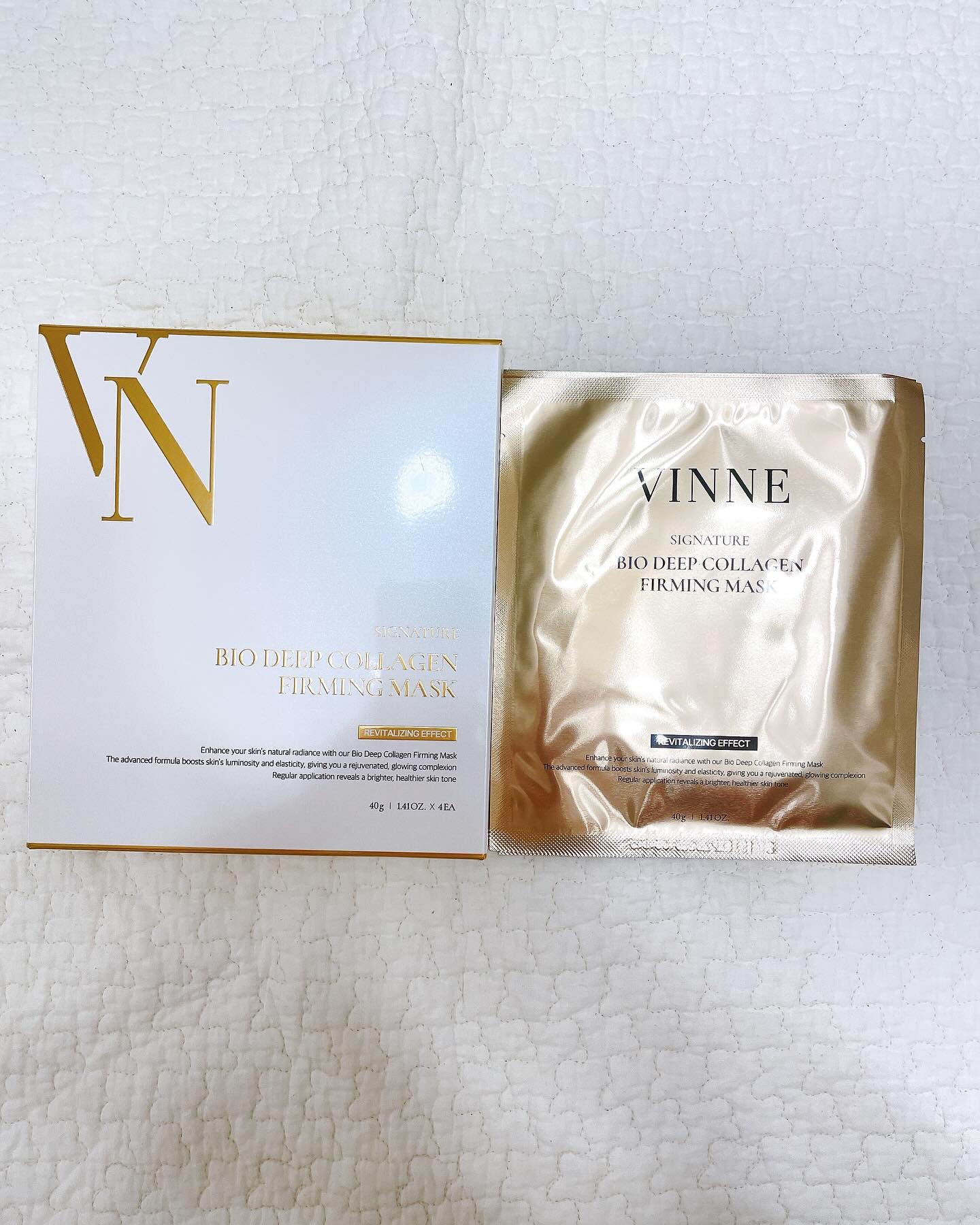 シグニチャーバイオディープコラーゲンファーミングマスク/VINNE /シートマスク・パックを使ったクチコミ（1枚目）