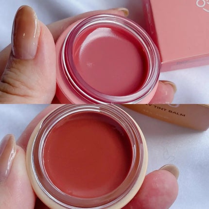 GLOWY TINT BALM/AOU/リップグロスを使ったクチコミ(2枚目)