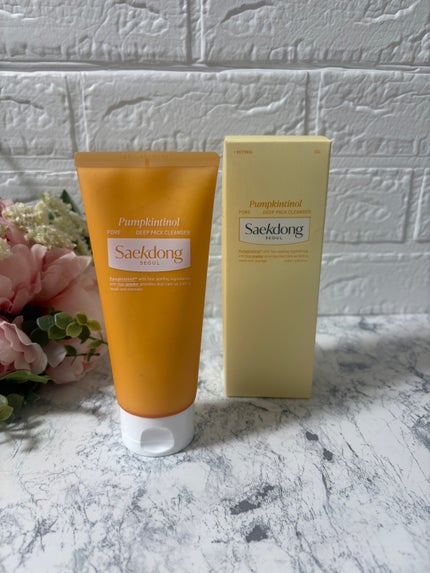 PUMPKINTINOL パッククレンザー/Saekdong SEOUL/洗顔フォームを使ったクチコミ(4枚目)