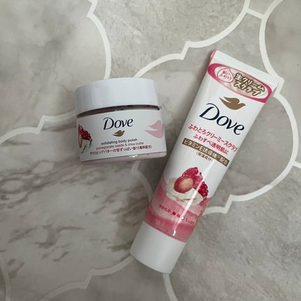 ダヴ ふわとろ クリーミースクラブ ザクロ&シアバター/ダヴ/ボディスクラブを使ったクチコミ(1枚目)