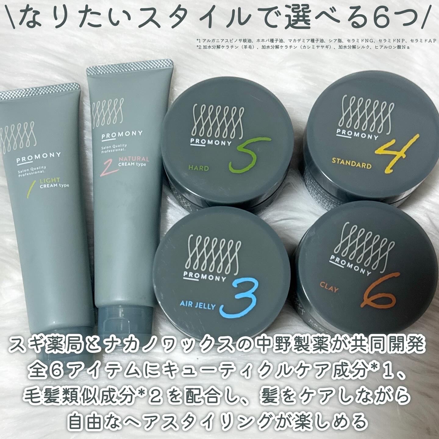 プロモニー １ ライト/ＰＲＯＭＯＮＹ/ヘアワックス・クリームを使ったクチコミ（2枚目）