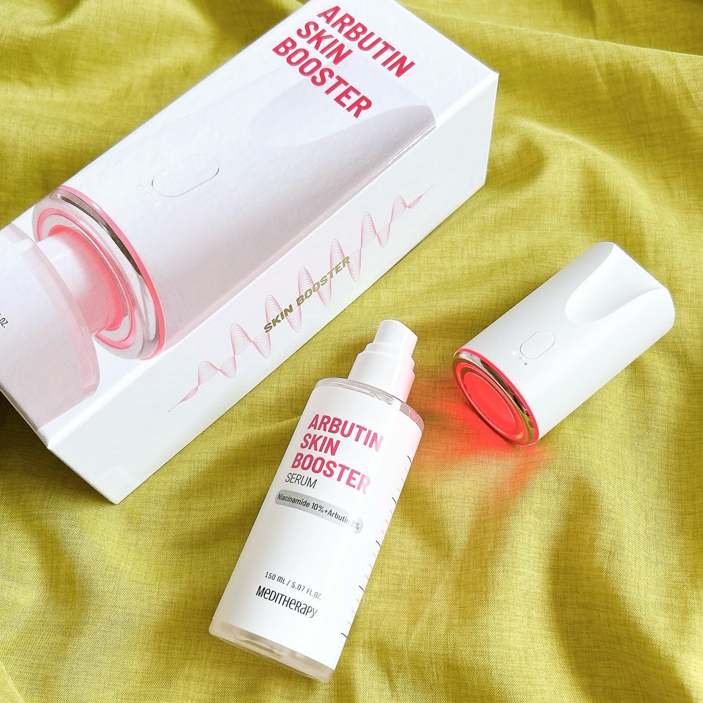 アルブチン スキンブースター セラム/MEDITHERAPY/美容液を使ったクチコミ(1枚目)