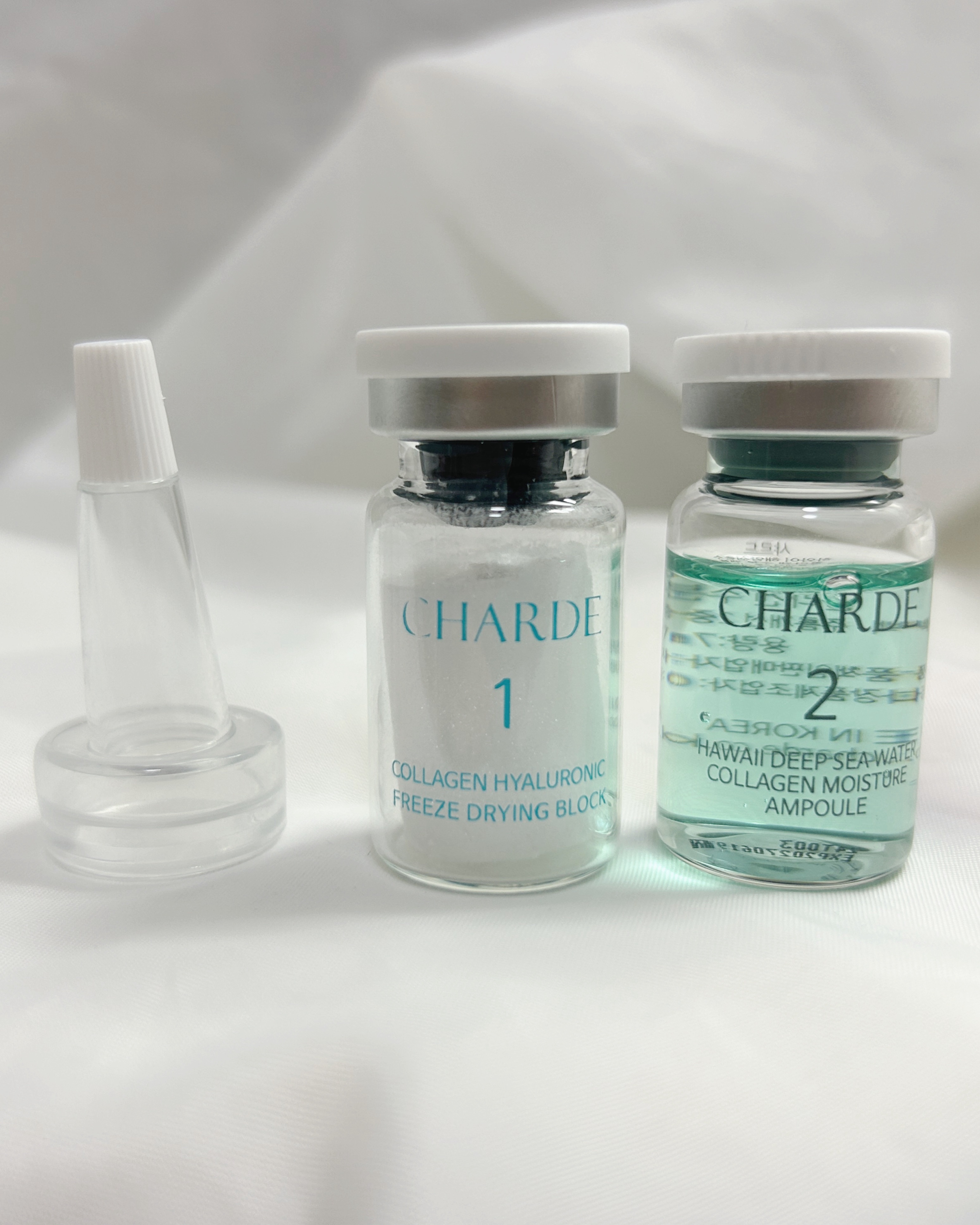 クラウドアンプル 1week キット/CHARDE/美容液を使ったクチコミ（2枚目）