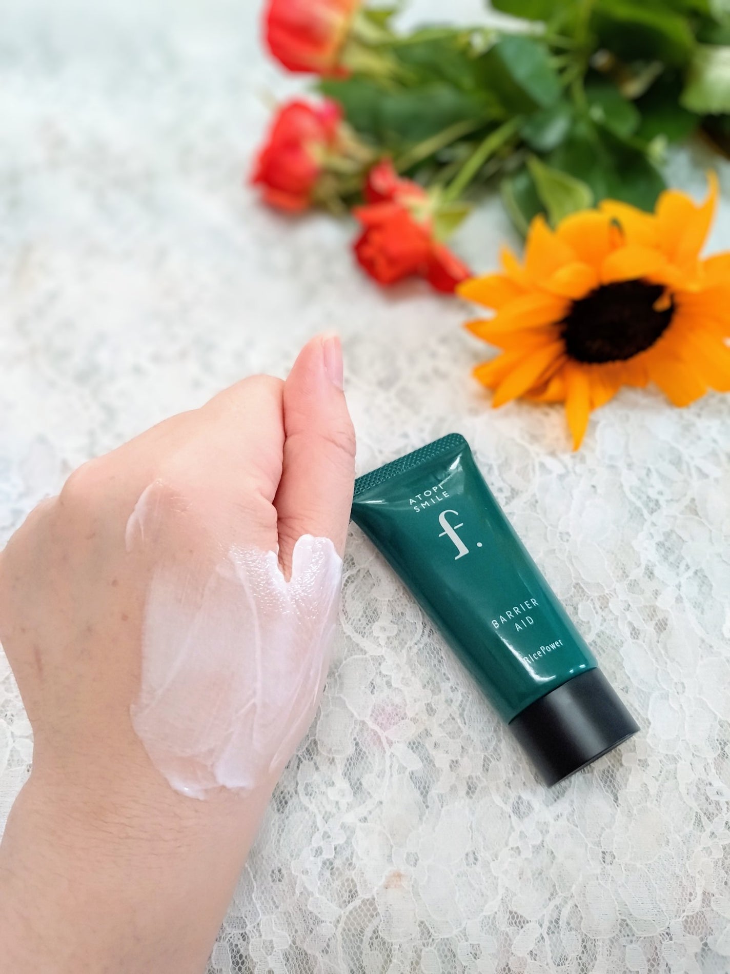 バリアエイドクリーム/ATOPI SMILE f./フェイスクリームを使ったクチコミ(3枚目)