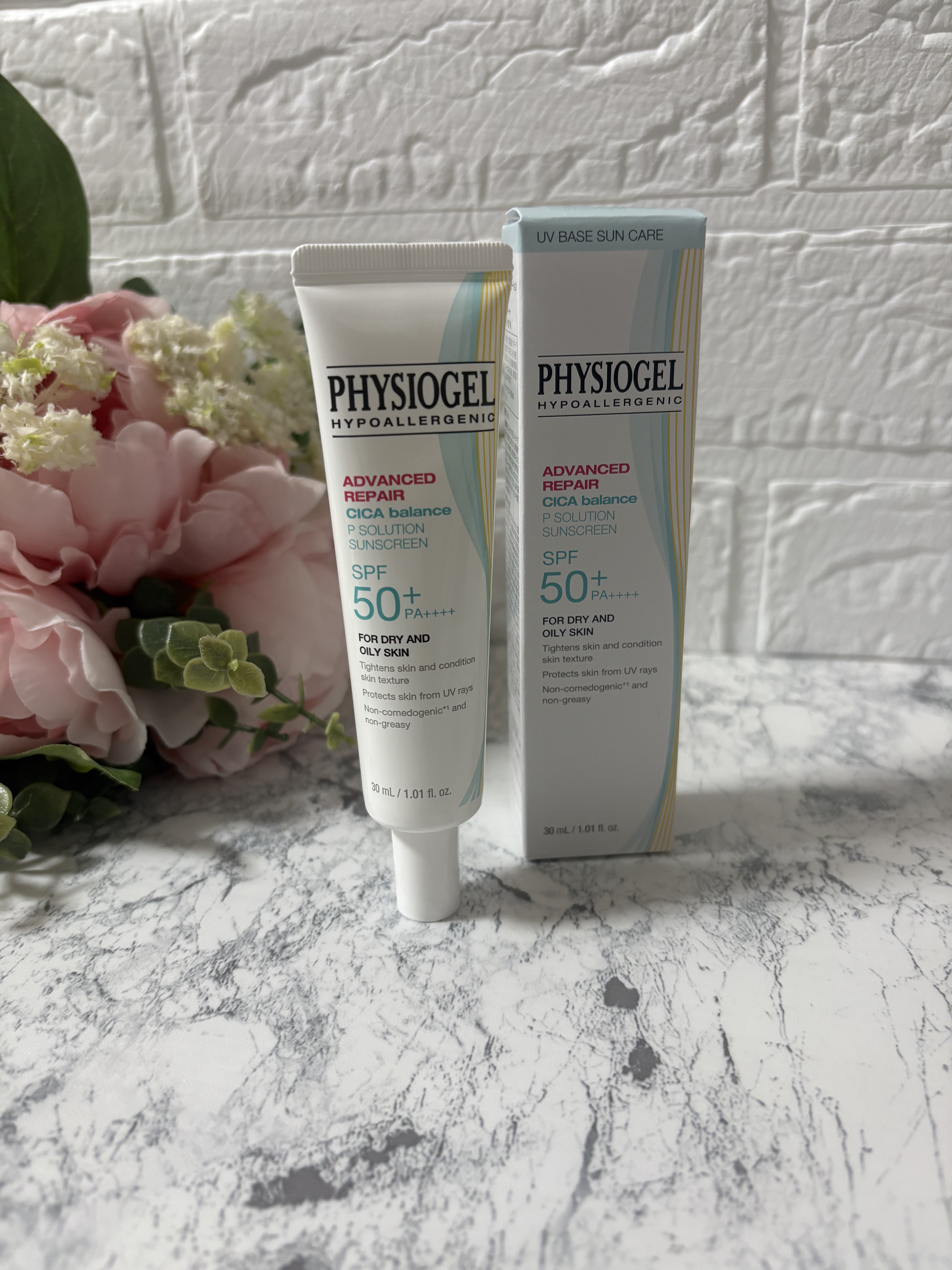 アドバンスドリペア　シカ　バランス　Ｐソリューション　サンスクリーン/PHYSIOGEL/日焼け止めクリームを使ったクチコミ（1枚目）