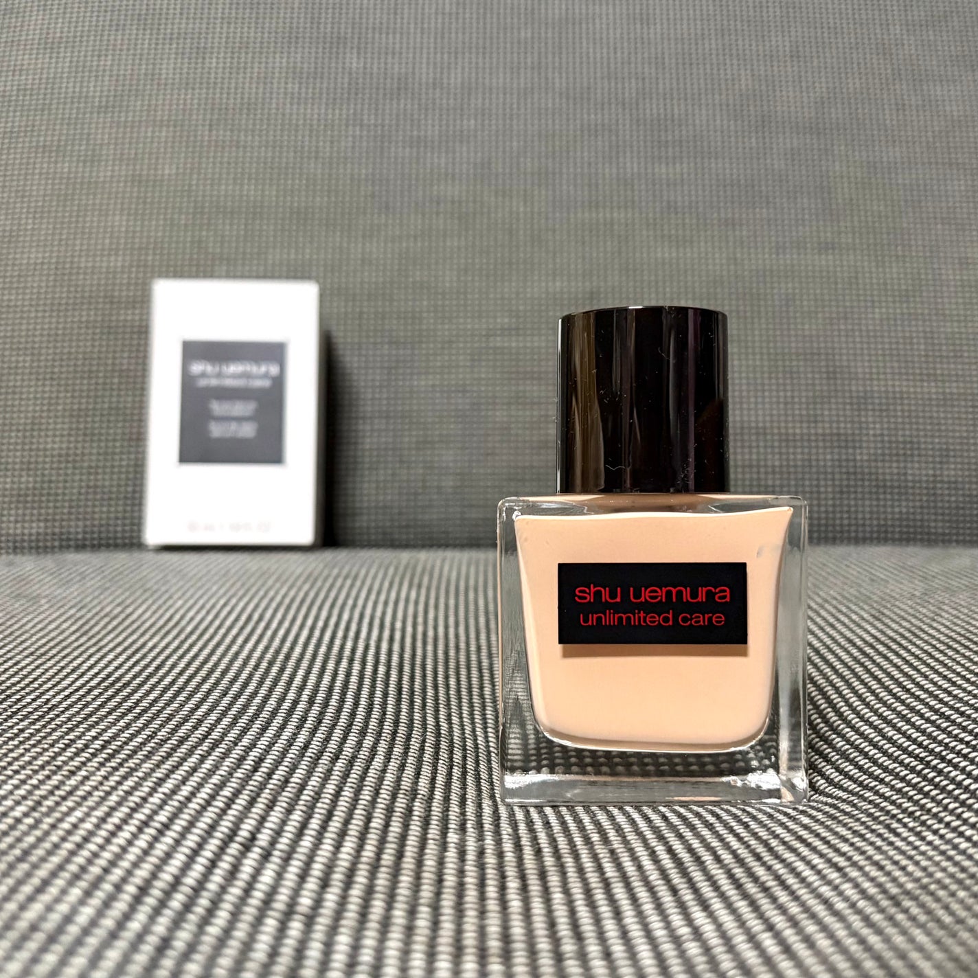 アンリミテッド ケア ツヤ セラム ファンデーション/shu uemura/リキッドファンデーションを使ったクチコミ(2枚目)