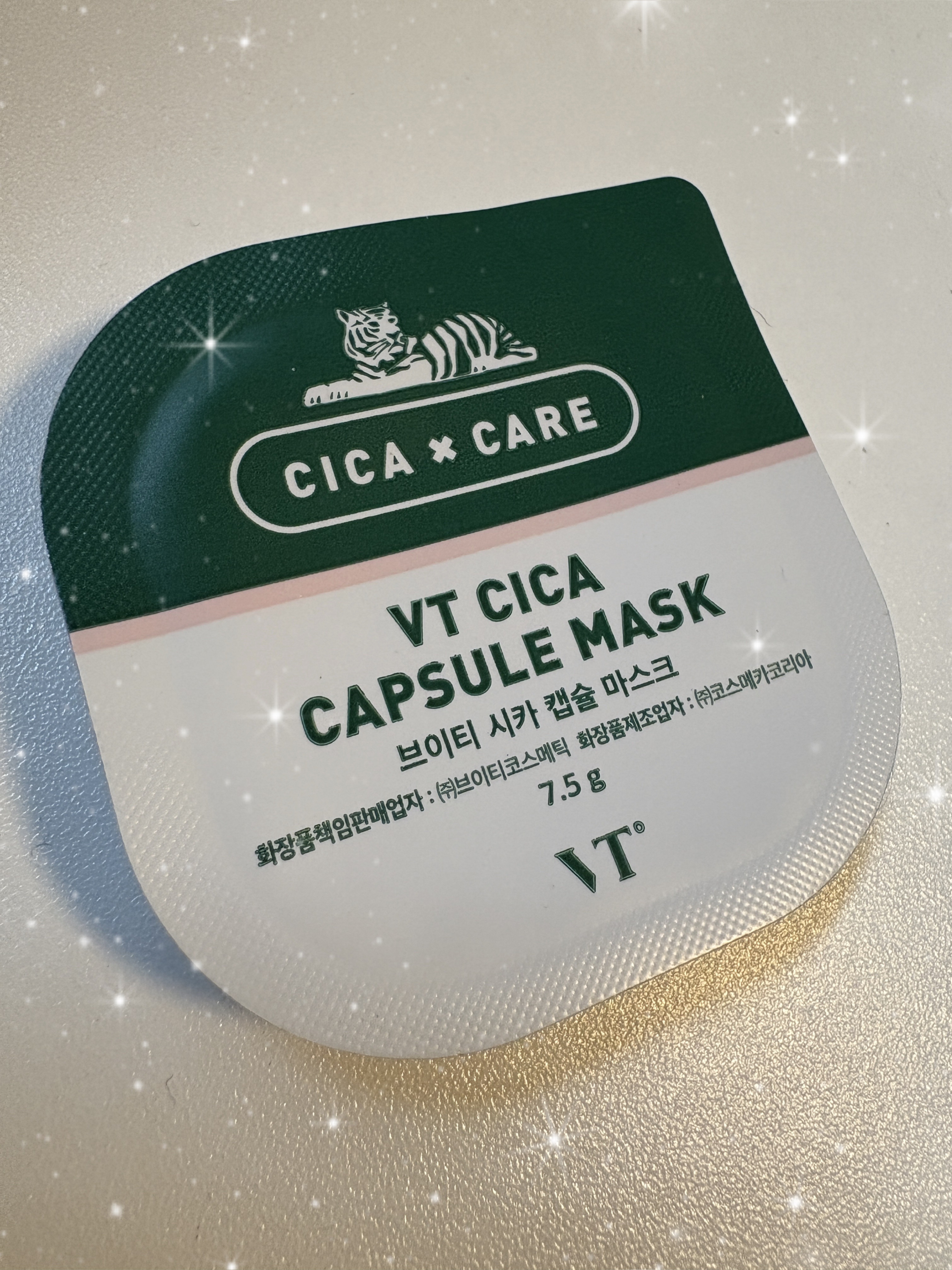 CICA カプセルマスク/VT/洗い流すパック・マスクを使ったクチコミ（1枚目）