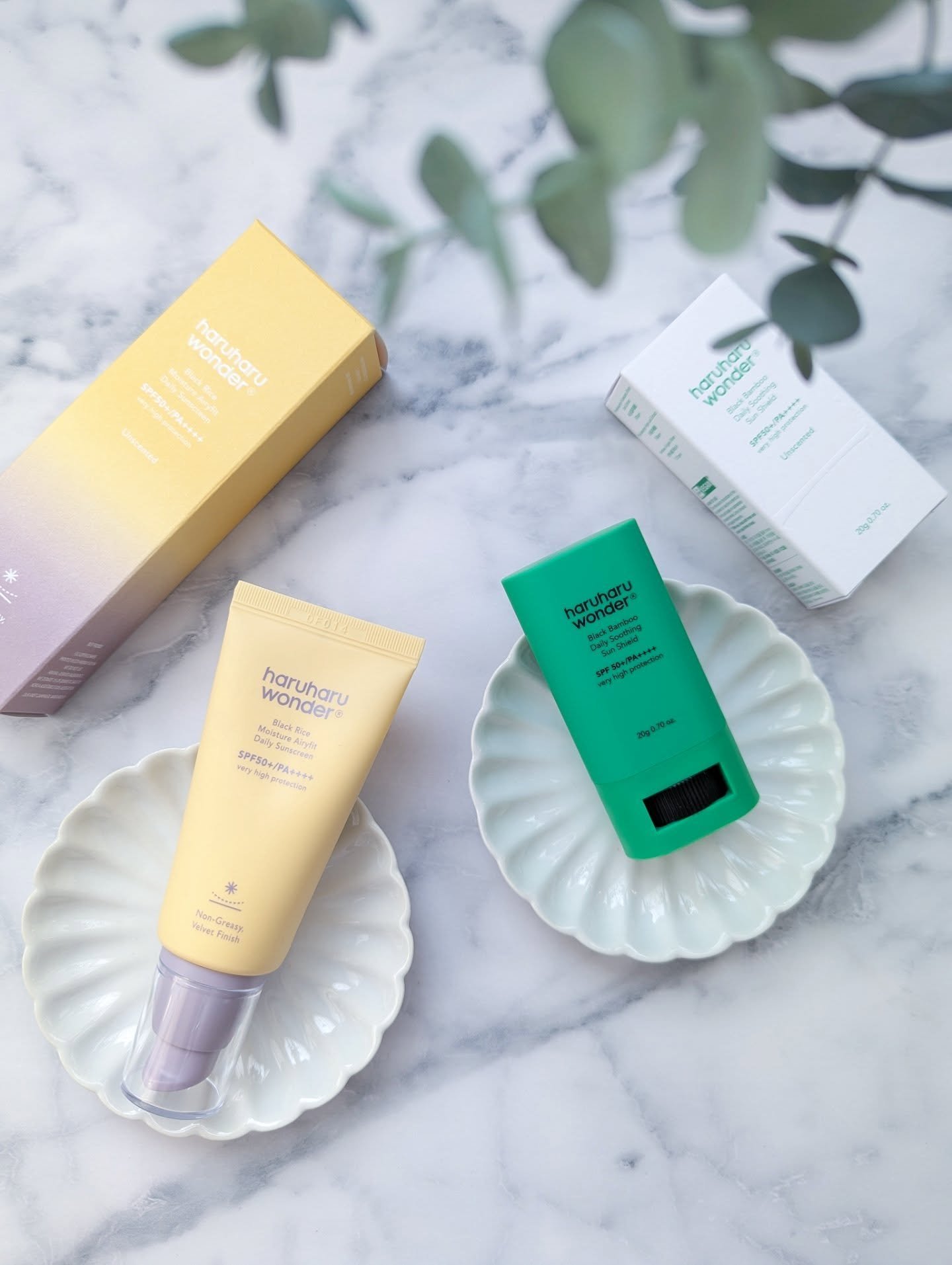 ブラックライスモイスチャーエアリーフィットデイリーサンスクリーン/haruharu wonder/日焼け止めクリームを使ったクチコミ（1枚目）