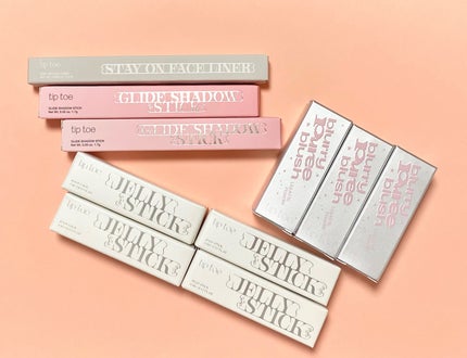 ブラリーピューレチーク F04 ベイクドアプリコット/tiptoe/リキッドチークの画像