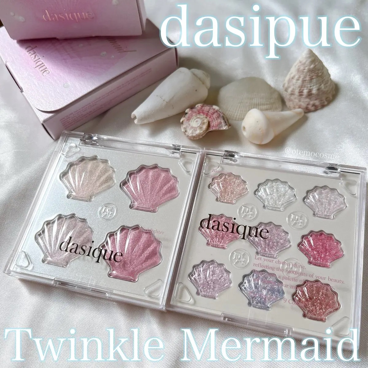 シャイングロイハイライターパレット/dasique/クリームハイライトを使ったクチコミ（1枚目）