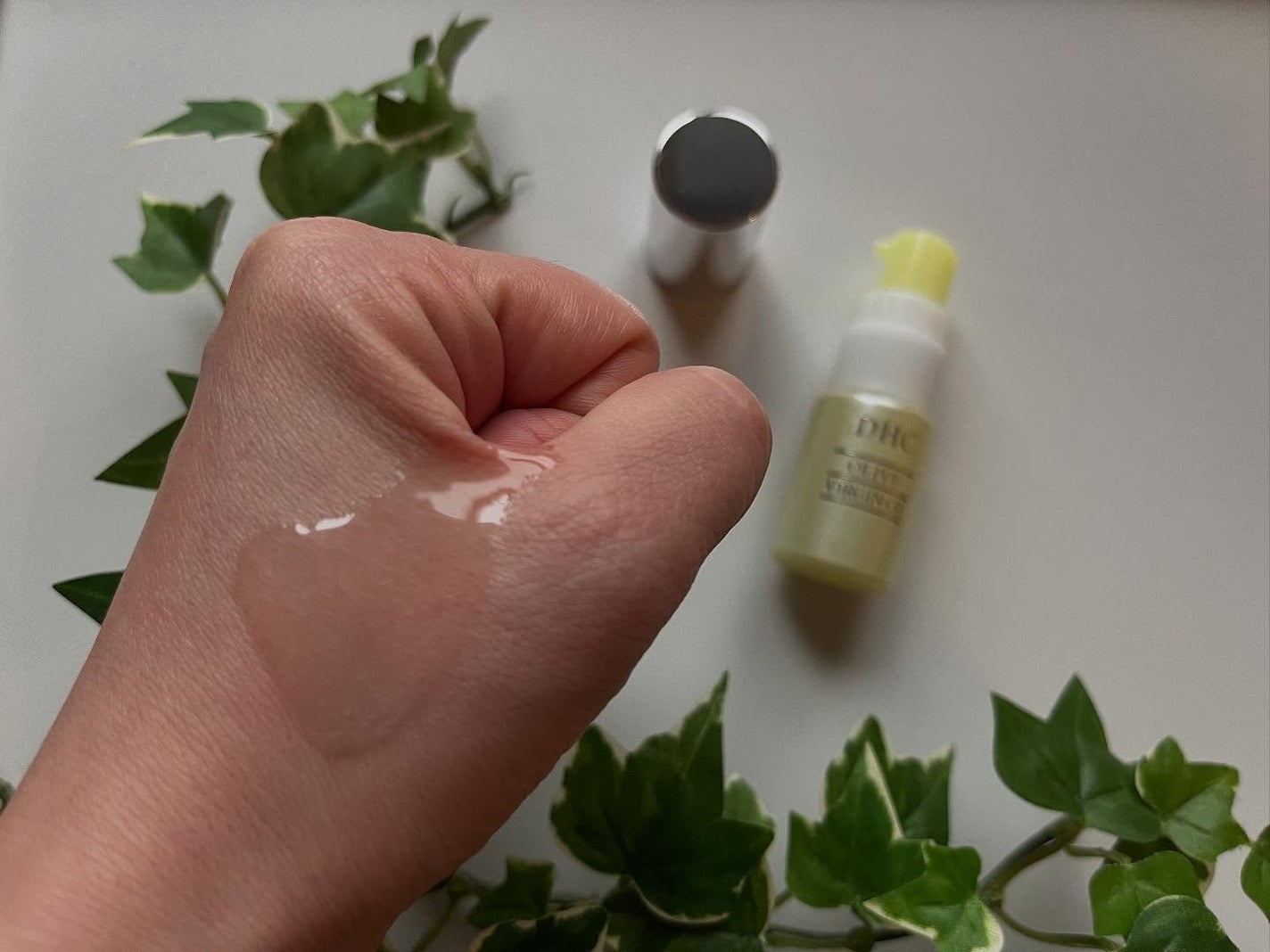 オリーブバージンオイル(S)/DHCプチ/フェイスオイルを使ったクチコミ(2枚目)