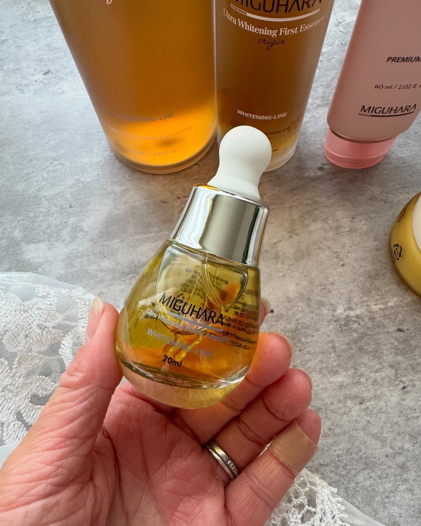 Ultra Whitening Perfect Ampoule/MIGUHARA/美容液を使ったクチコミ(8枚目)