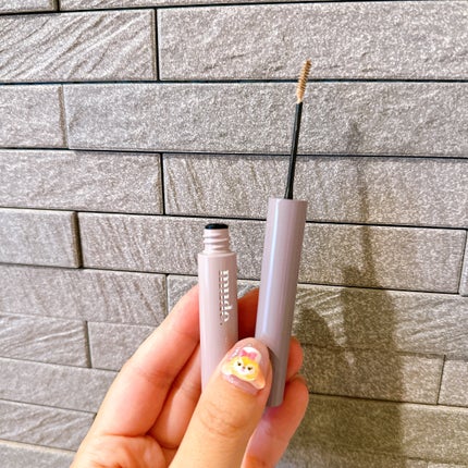 インスパイアスキニーブロウカラ/mude/眉マスカラを使ったクチコミ(2枚目)