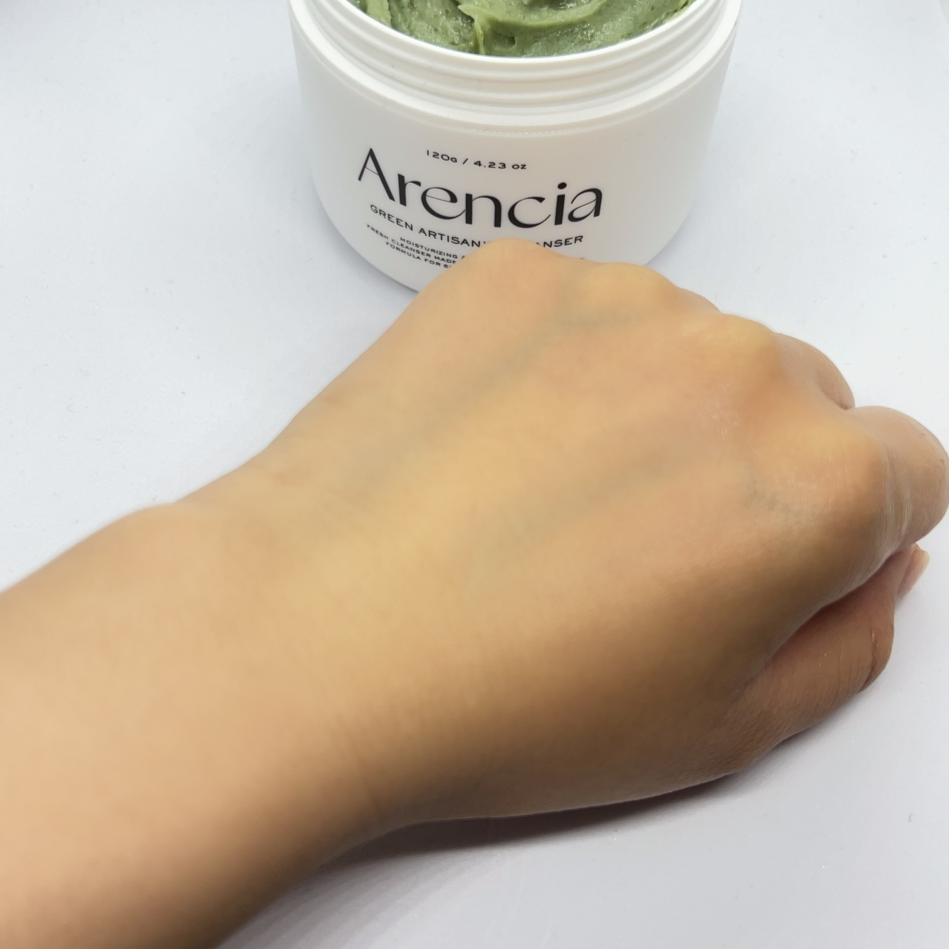 プレミアムもちソープ「グリーンアルティザン」/アレンシア/その他洗顔料を使ったクチコミ（3枚目）