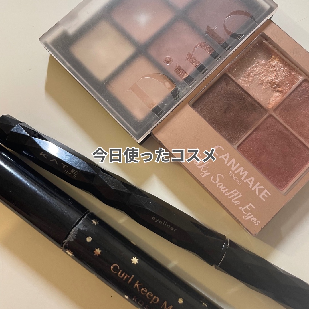 シルキースフレアイズ（マットタイプ）/キャンメイク/アイシャドウパレットを使ったクチコミ（3枚目）