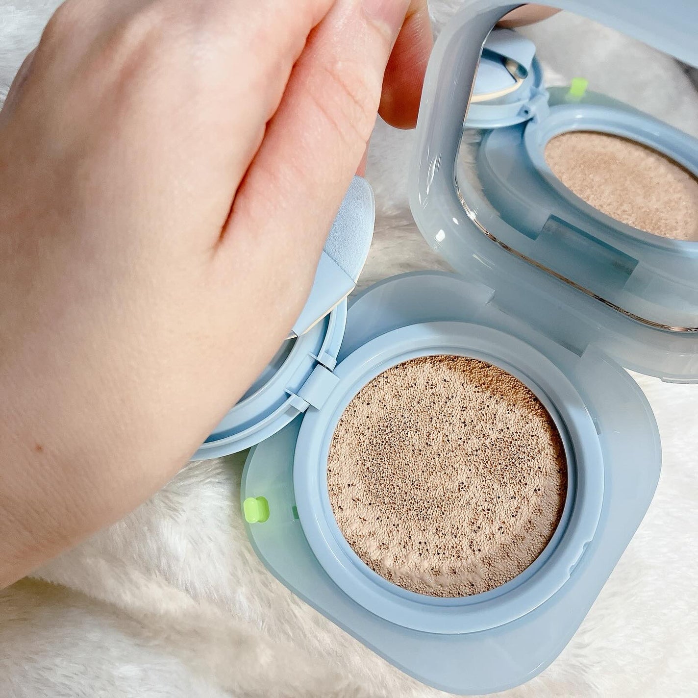 ラネージュ ネオクッション ミュイ /LANEIGE/クッションファンデーションを使ったクチコミ(2枚目)