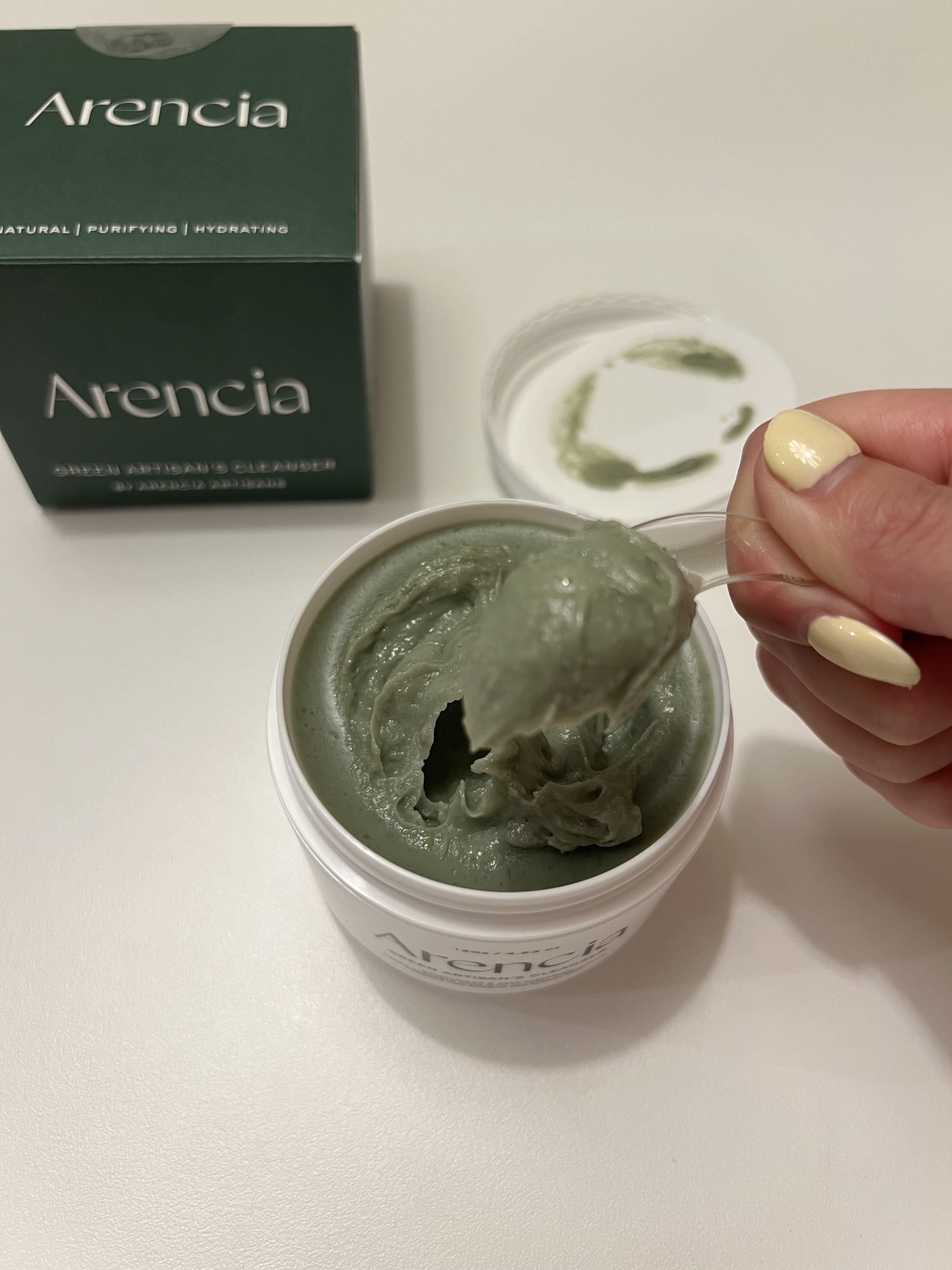 プレミアムもちソープ「グリーンアルティザン」/アレンシア/その他洗顔料を使ったクチコミ（2枚目）