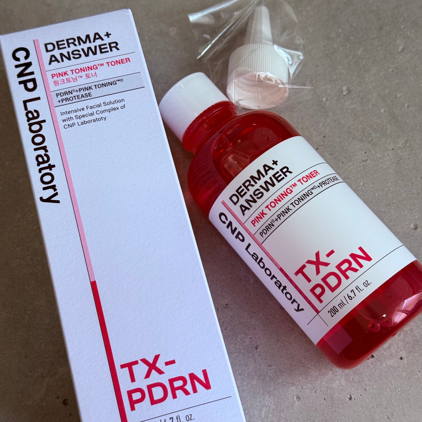 ダーマアンサーピンクトーニングトナー/CNP Laboratory/化粧水を使ったクチコミ(3枚目)