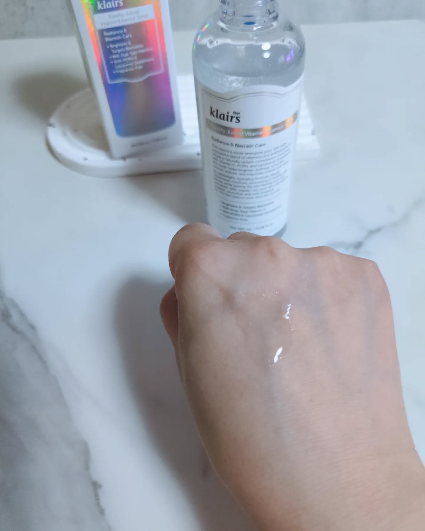 PDRN ビタグル カプセル 化粧水/Klairs/化粧水を使ったクチコミ（3枚目）