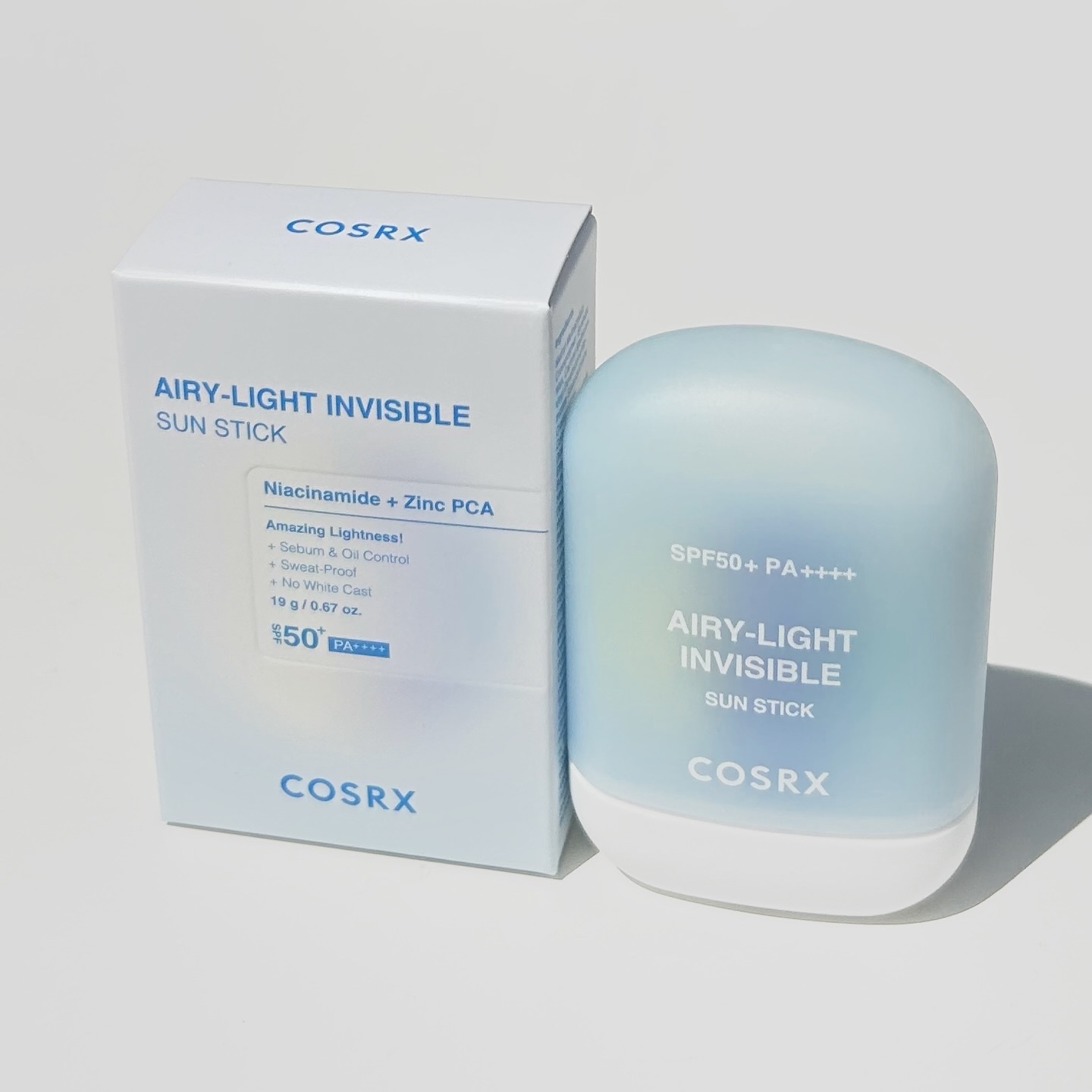 エアリーライト 透明UVスティック/COSRX/日焼け止めスティックを使ったクチコミ（1枚目）