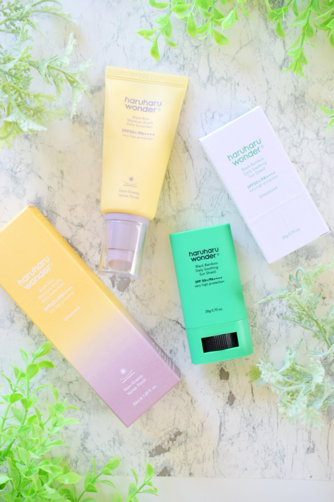 ブラックライスモイスチャーエアリーフィットデイリーサンスクリーン/haruharu wonder/日焼け止めクリームを使ったクチコミ（1枚目）