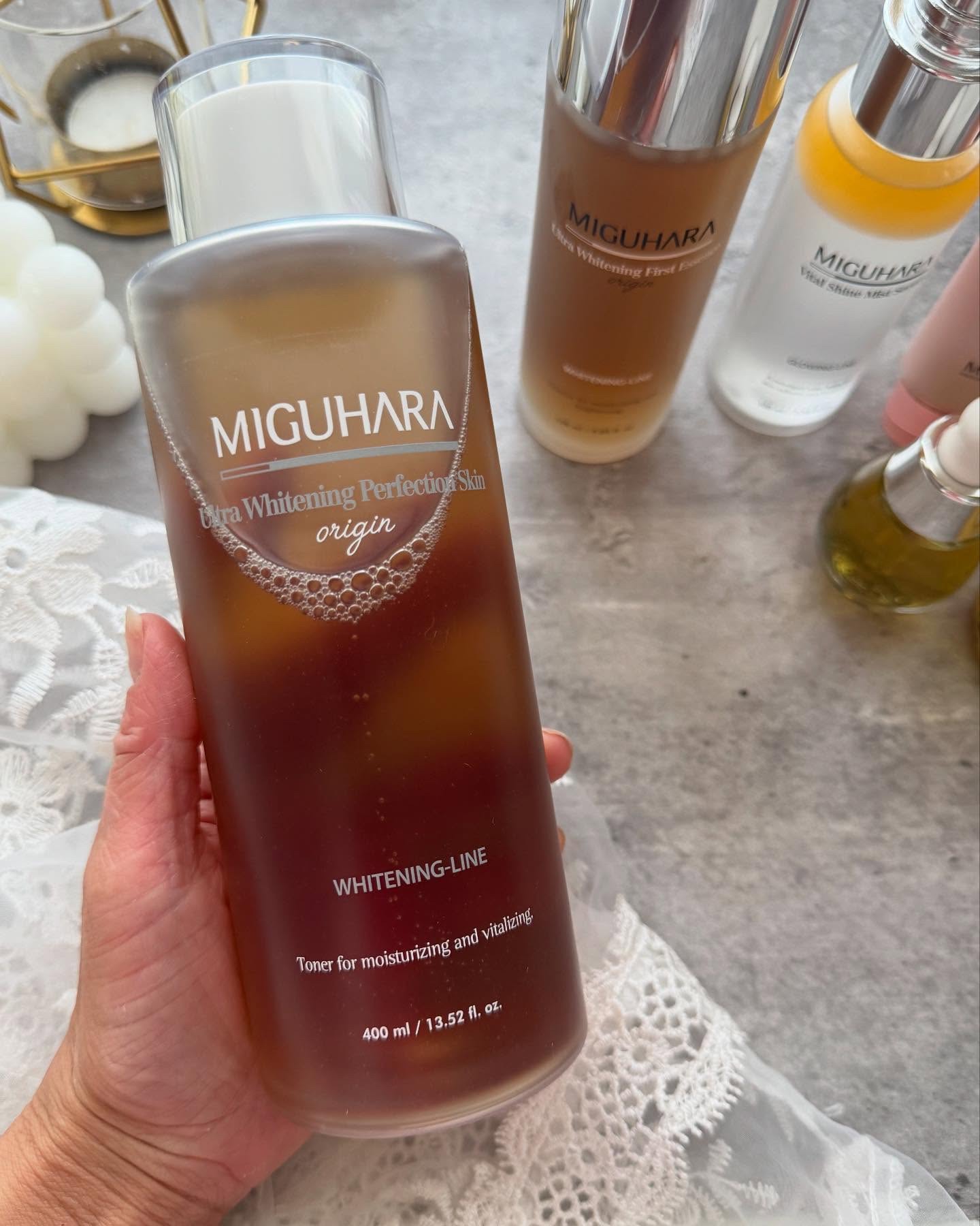 Ultra Whitening Perfect Ampoule/MIGUHARA/美容液を使ったクチコミ（2枚目）