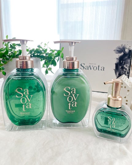 サボンドサボタ モイストプランプシャンプー/ヘアトリートメント/Savon du Savota/シャンプー・コンディショナーを使ったクチコミ(1枚目)