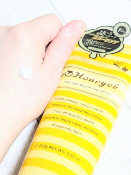 ハニーチェ ダメージリペア ヘアマスクY R/ハニーチェ/ヘアマスク・ヘアパックを使ったクチコミ(6枚目)