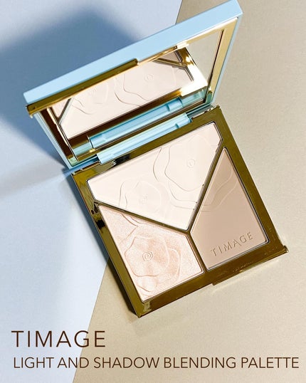 ハイライトシェーディングパレット/TIMAGE/パウダーハイライトを使ったクチコミ(1枚目)
