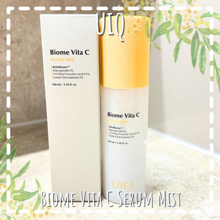 バイオームビタCセラムミスト/UIQ/ミスト状化粧水を使ったクチコミ(1枚目)