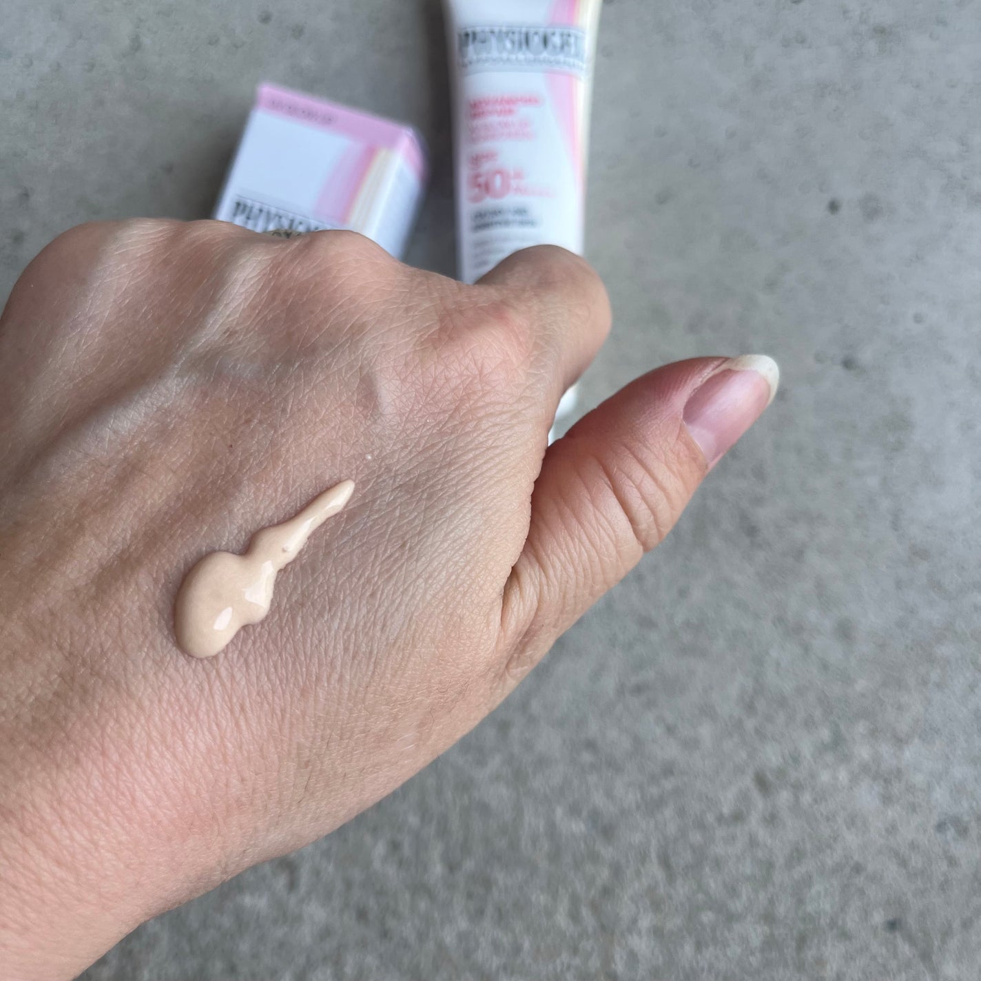 アドバンスドリペア AIグローアップ サンスクリーン/PHYSIOGEL/日焼け止めクリームを使ったクチコミ(2枚目)