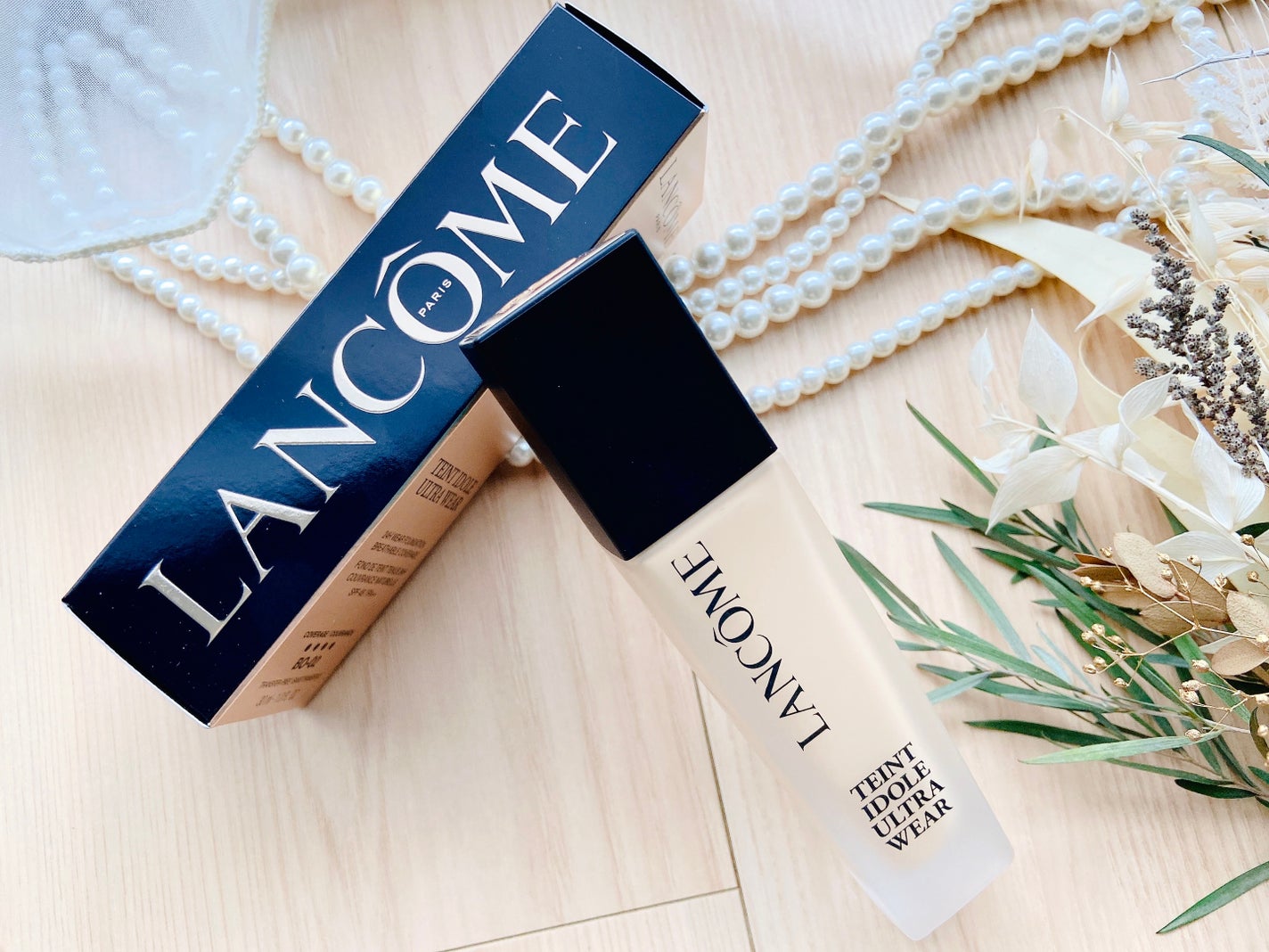 タンイドル ウルトラ ウェア リキッド N/LANCOME/リキッドファンデーションを使ったクチコミ(2枚目)