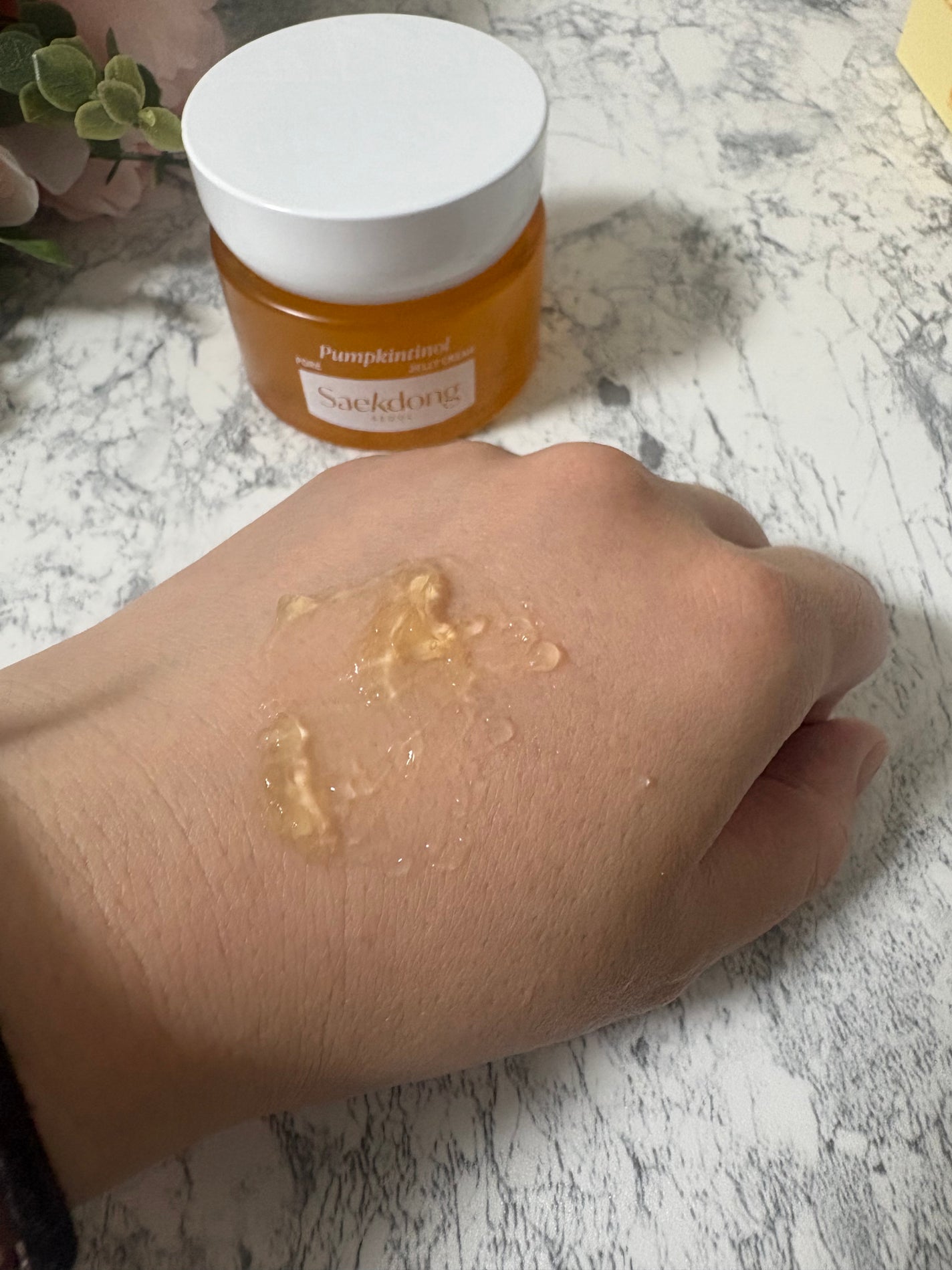 パンプチノールポアゼリークリーム/Saekdong SEOUL/フェイスクリームを使ったクチコミ(5枚目)