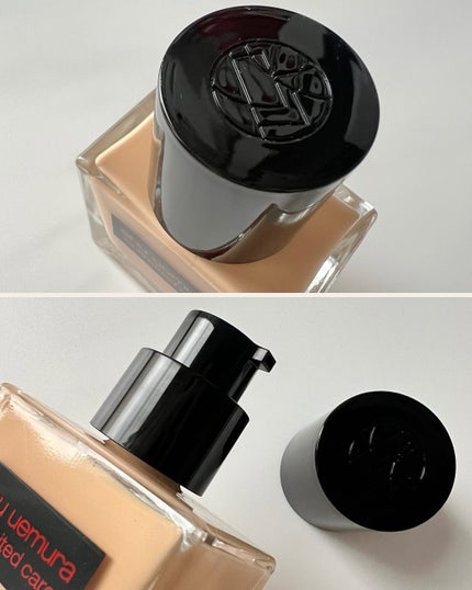 アンリミテッド ケア ツヤ セラム ファンデーション/shu uemura/リキッドファンデーションを使ったクチコミ(2枚目)