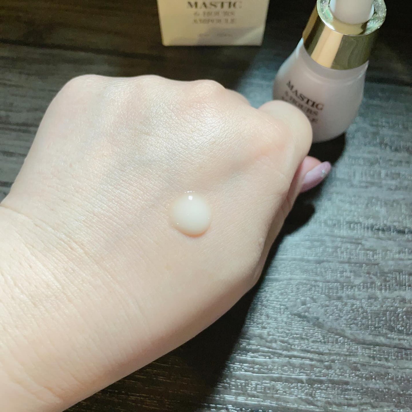 Mastic 6 Hours Ampoule /Mastina/美容液を使ったクチコミ(3枚目)