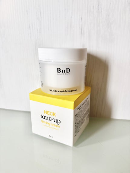 BnD ネックアイロン トーンアップ クリーム/BnD/ネック・デコルテケアを使ったクチコミ(1枚目)