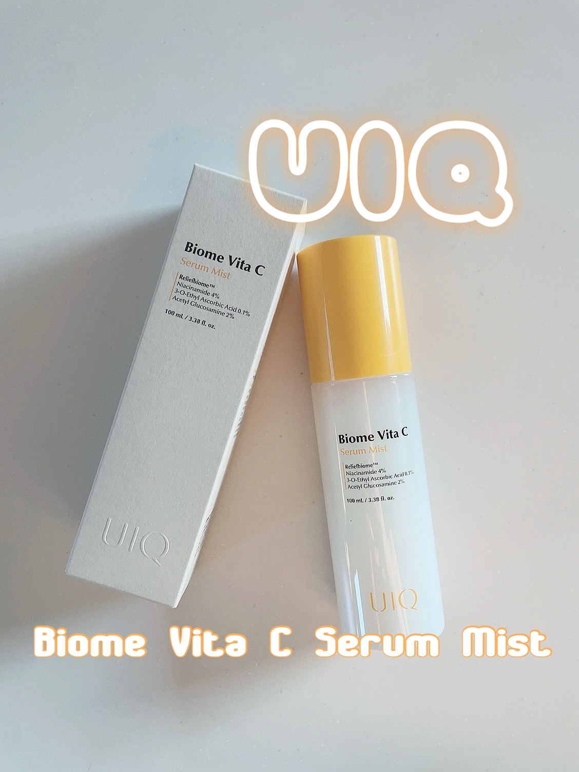 バイオームビタＣセラムミスト/UIQ/ミスト状化粧水を使ったクチコミ（1枚目）