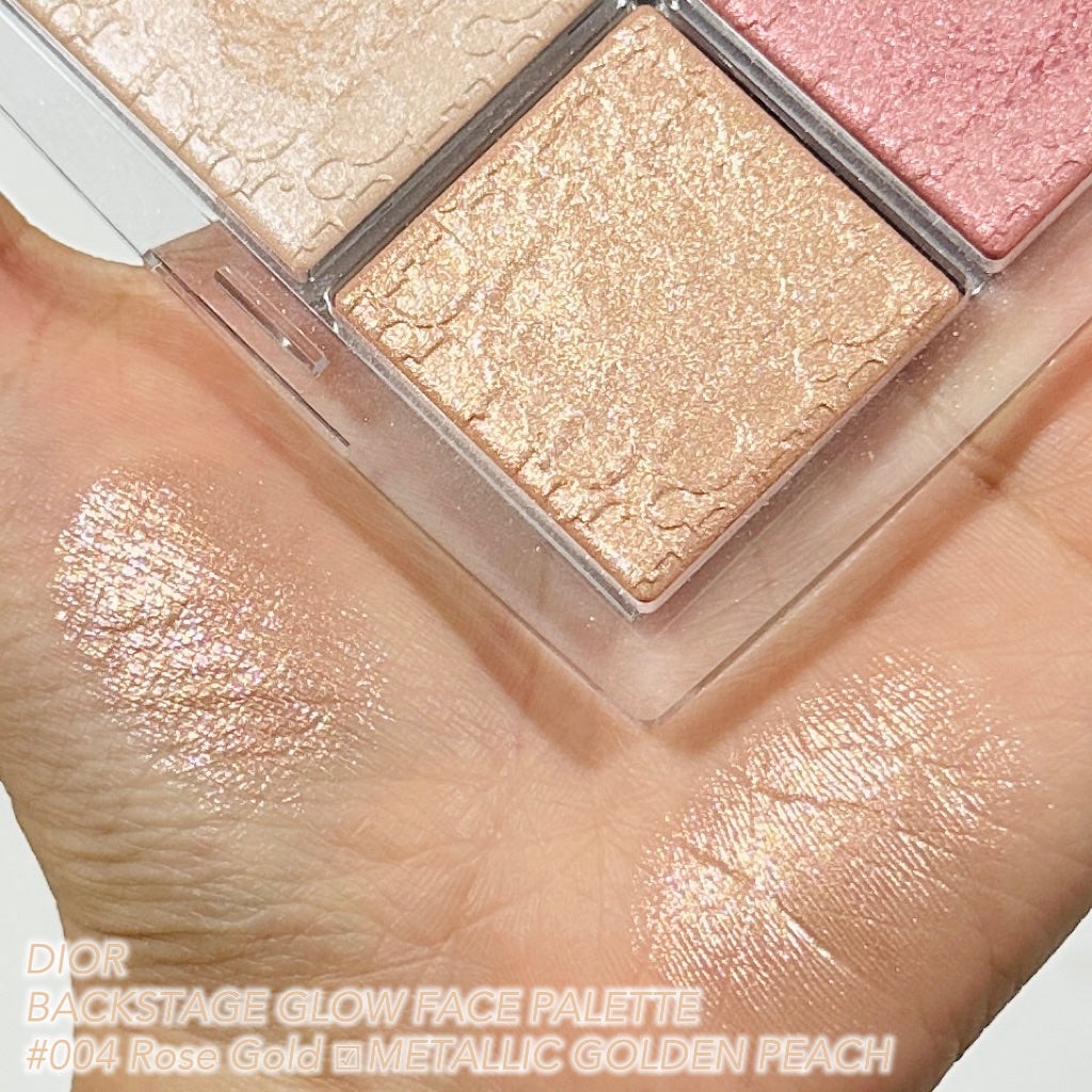 ディオール バックステージ フェイス グロウ パレット/Dior/ハイライトを使ったクチコミ(1枚目)