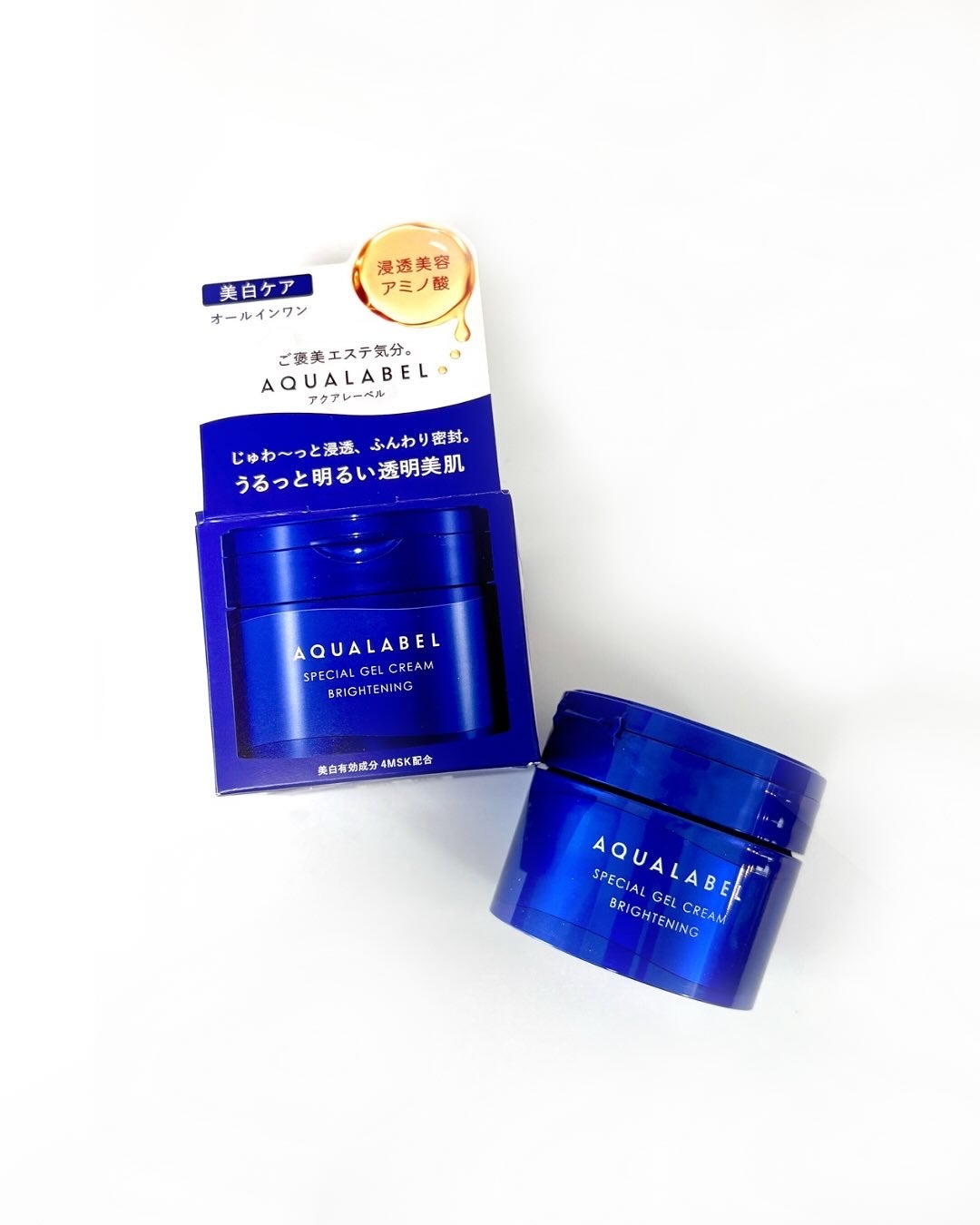 スペシャルジェルクリーム EX (ブライトニング) /アクアレーベル/オールインワン化粧品を使ったクチコミ(6枚目)