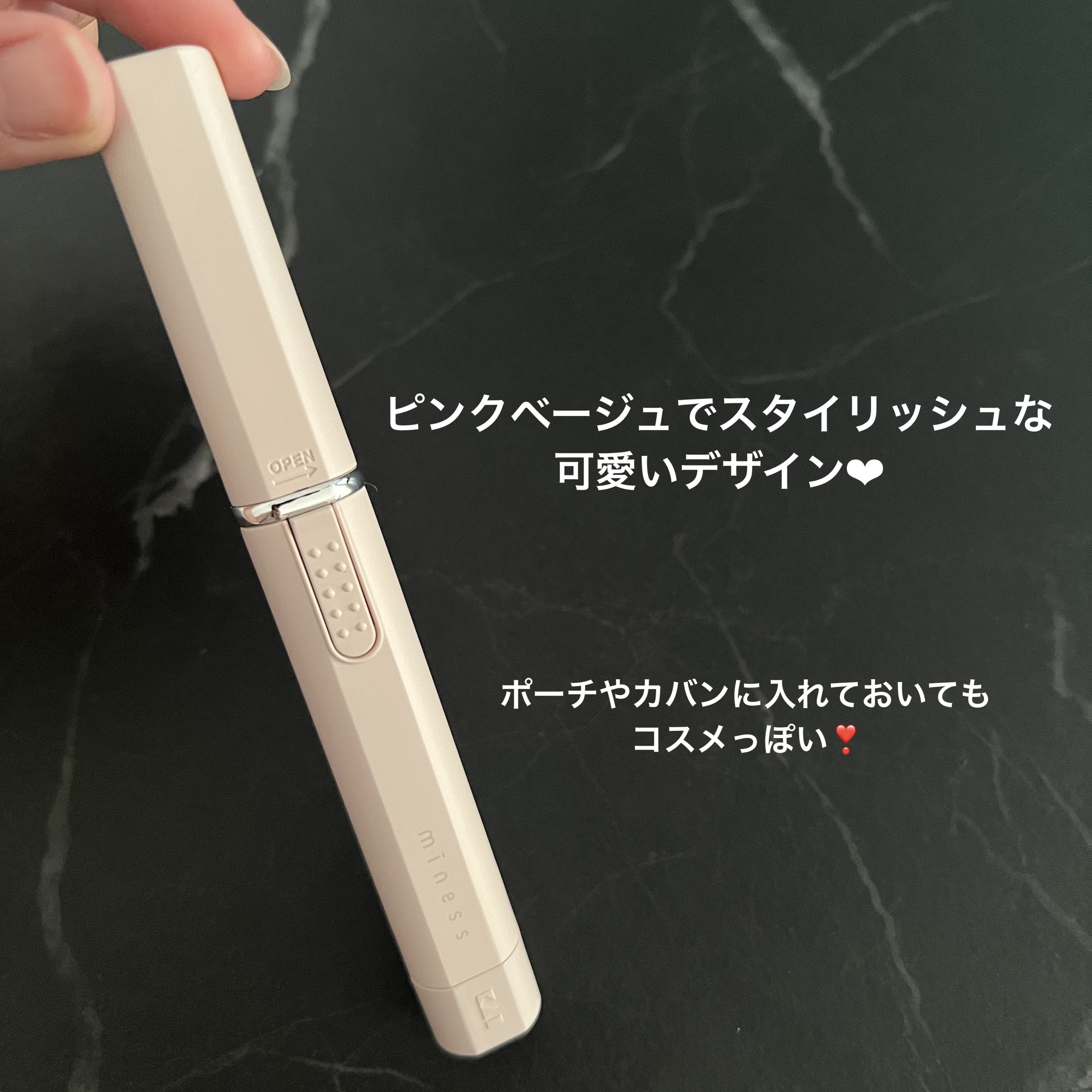 miness bi-hada ompa L/貝印/シェーバーを使ったクチコミ（2枚目）