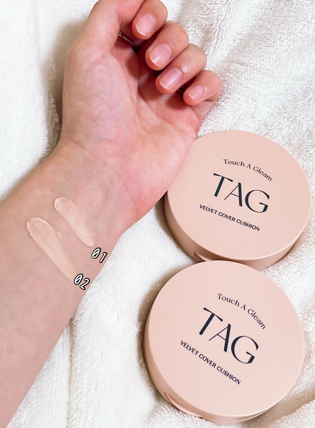 ベルベットカバークッション/TAG/クッションファンデーションを使ったクチコミ（3枚目）