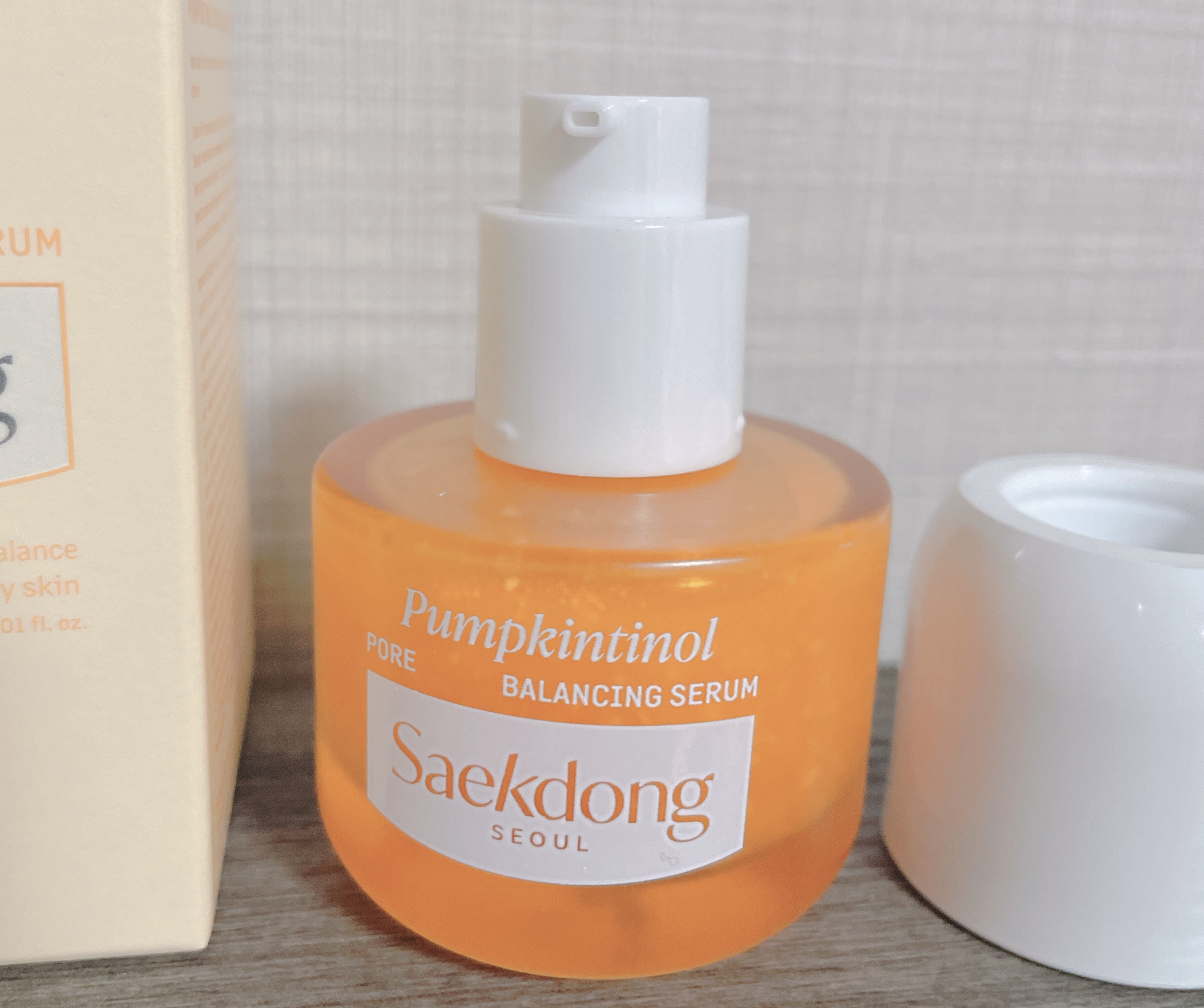 PUMPKINTINOL セラム/Saekdong SEOUL/美容液を使ったクチコミ（2枚目）