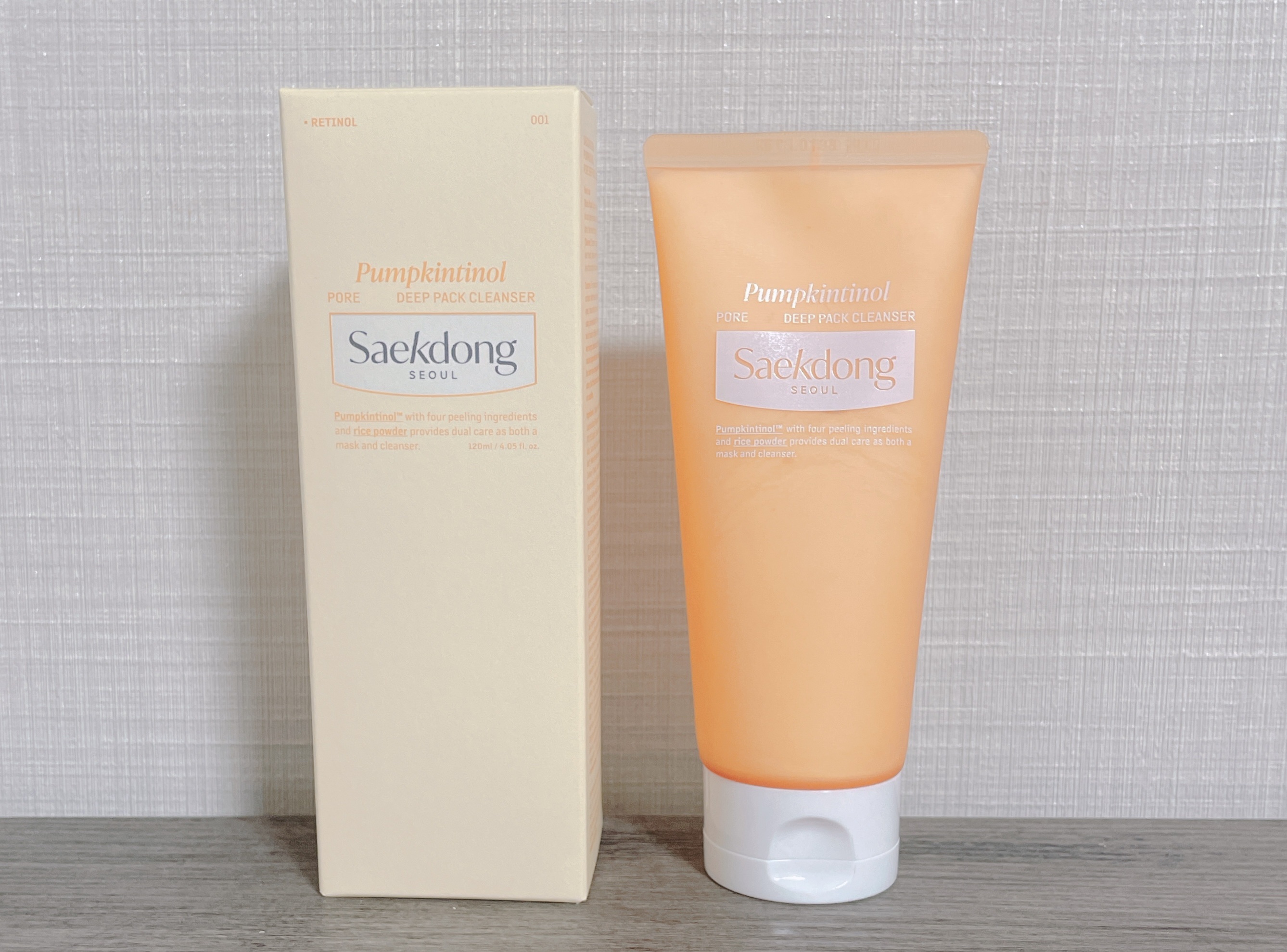 PUMPKINTINOL パッククレンザー/Saekdong SEOUL/洗顔フォームを使ったクチコミ（1枚目）