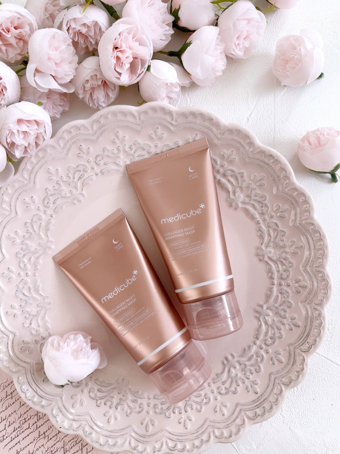 コラーゲンナイトラッピングマスク/MEDICUBE/洗い流すパック・マスクを使ったクチコミ(1枚目)