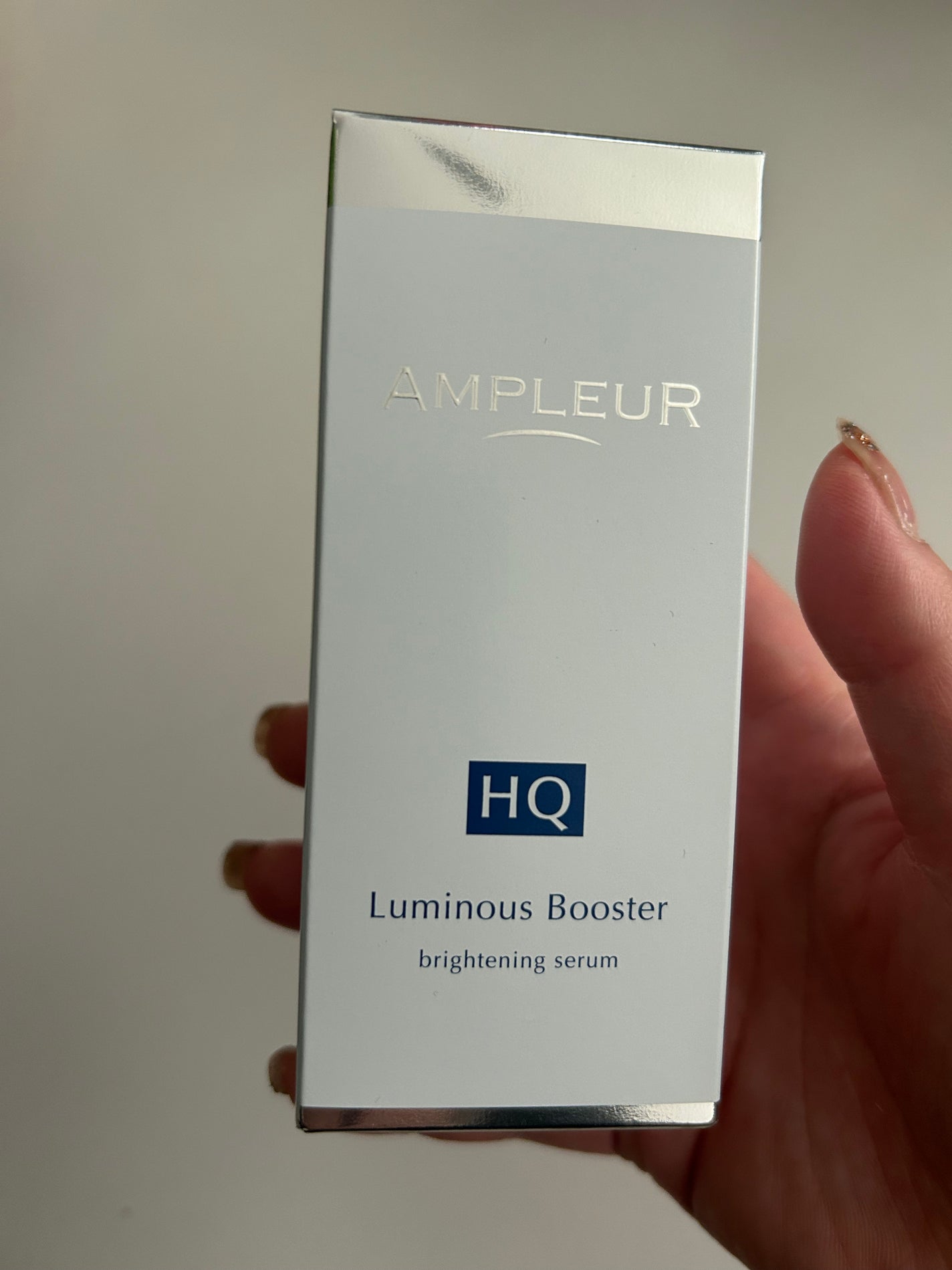 ルミナスHQブースター/アンプルール/ブースター・導入液を使ったクチコミ(1枚目)