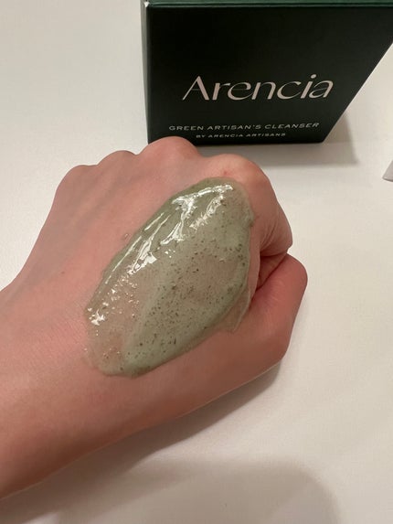 プレミアムもちソープ「グリーンアルティザン」/アレンシア/その他洗顔料を使ったクチコミ(4枚目)