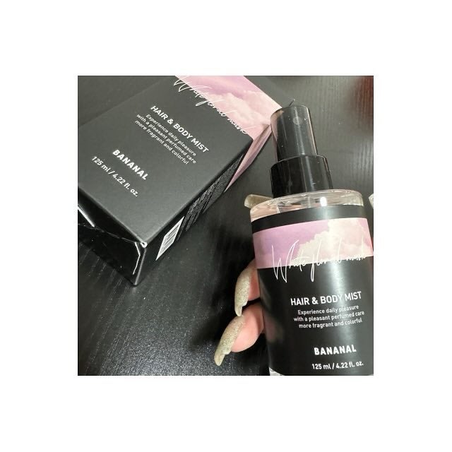 パフュームド ヘア&ボディミスト/BANANAL/ヘアミストを使ったクチコミ(1枚目)