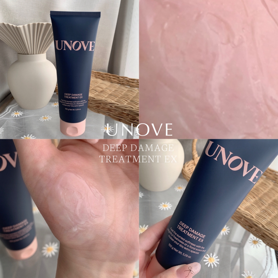 ディープダメージトリートメントEX/UNOVE/洗い流すヘアトリートメントを使ったクチコミ（1枚目）