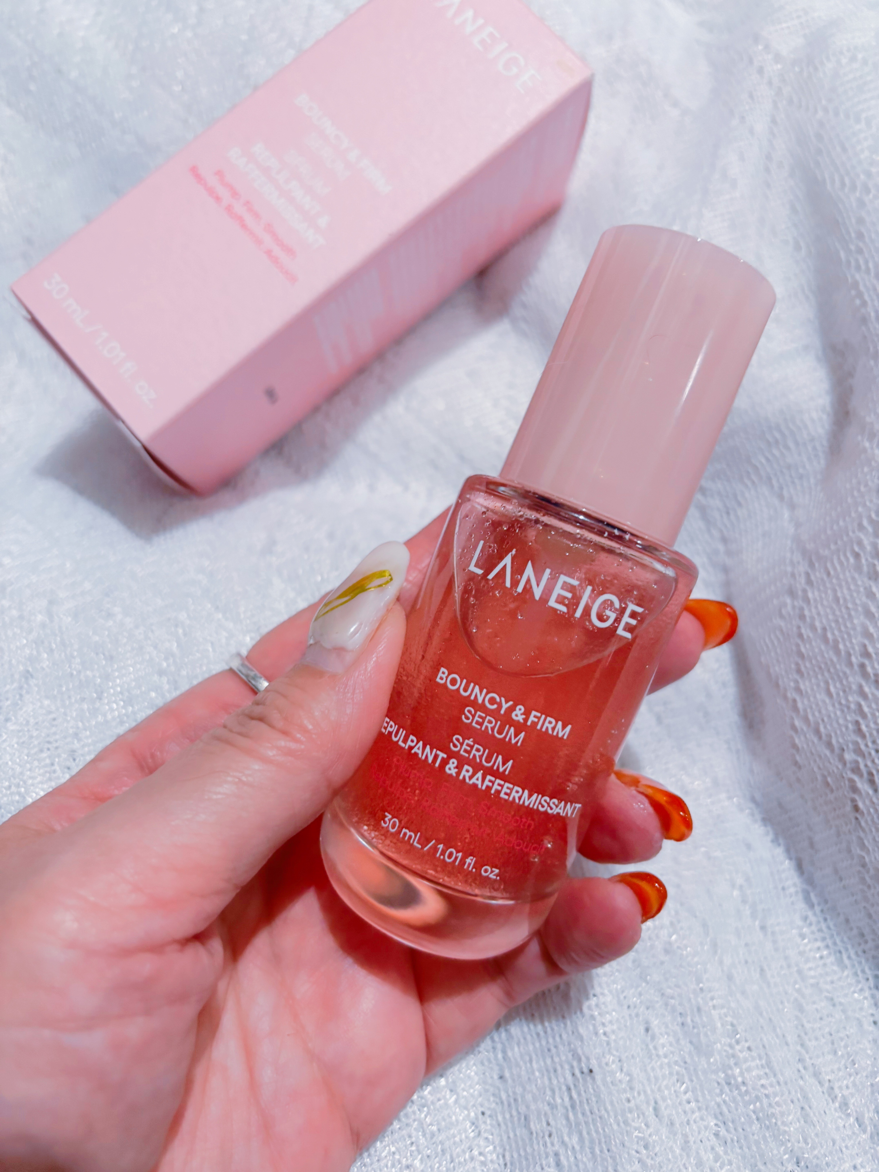 バウンシーセラム/LANEIGE/美容液を使ったクチコミ（2枚目）