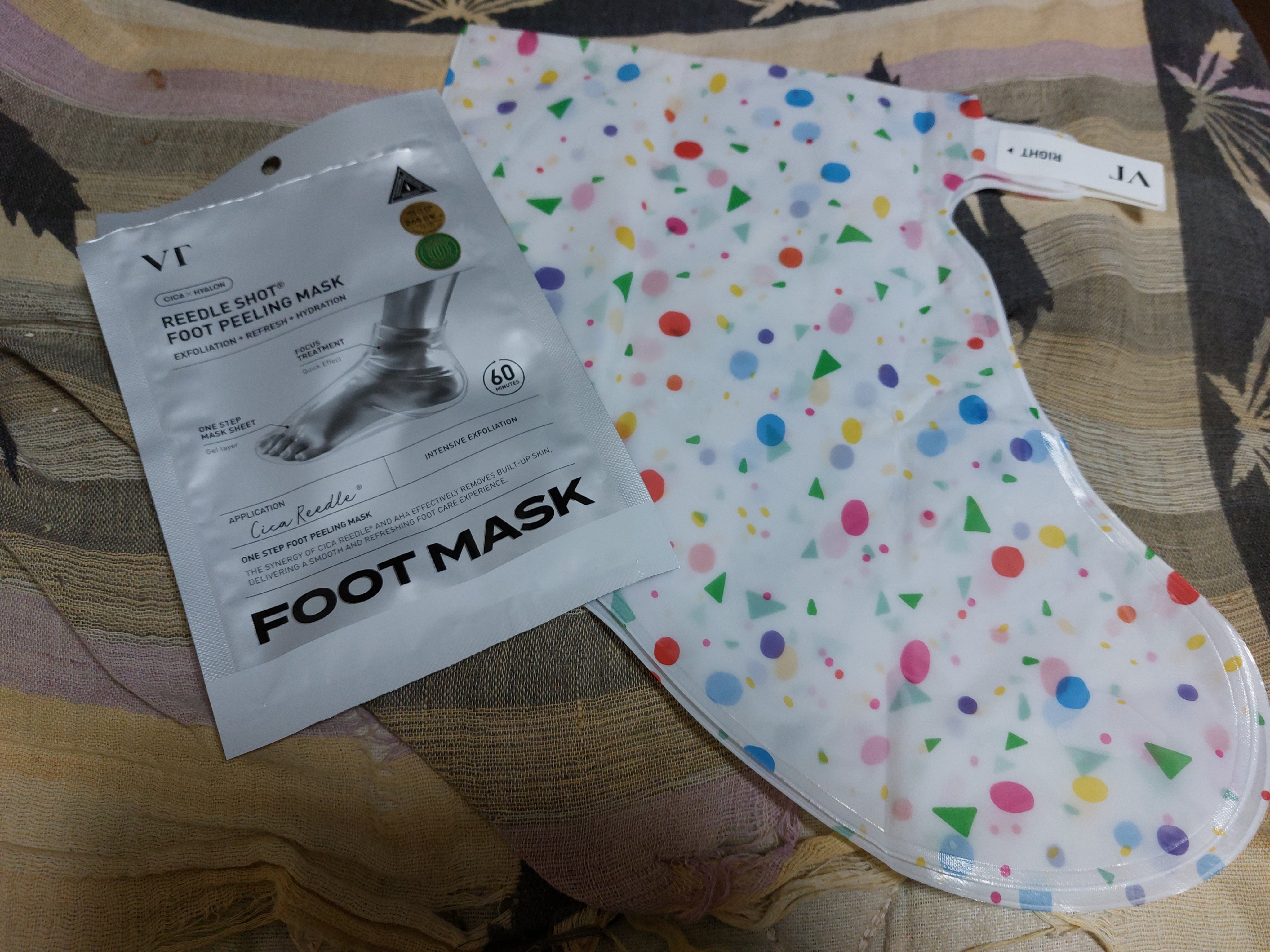 リードルショット リッチフットマスク/VT/レッグ・フットケアを使ったクチコミ（1枚目）